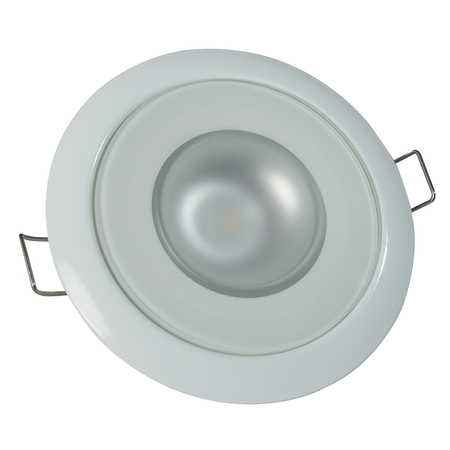 Lumitec Lumitec Mirage - Flush Mount Down Light - Glass Finish/White Bezel - W 113129